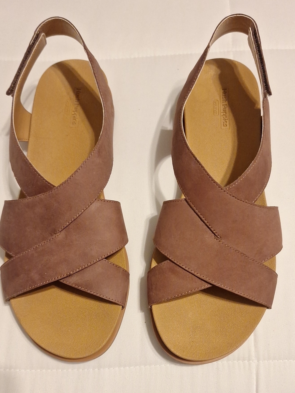 Leather Mauve Pink Sandals